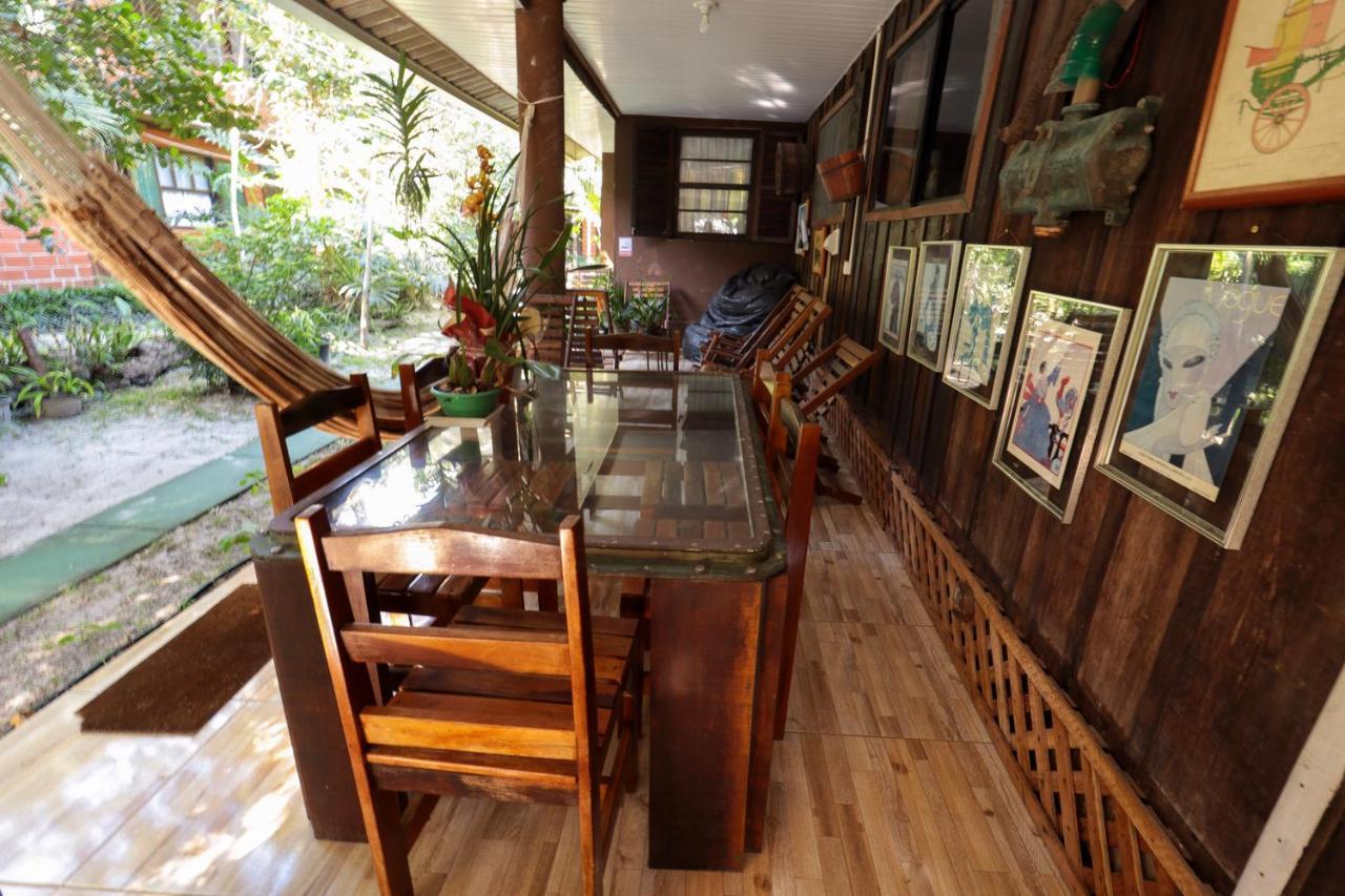 A Ilha Verde Hotel Pousada Na Praia Ilha do Mel Kültér fotó