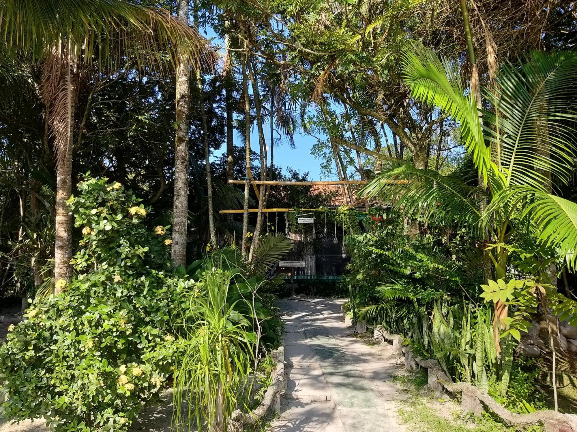 A Ilha Verde Hotel Pousada Na Praia Ilha do Mel Kültér fotó